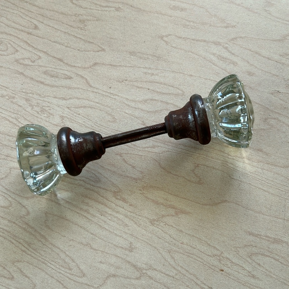 Antique Glass Doorknob